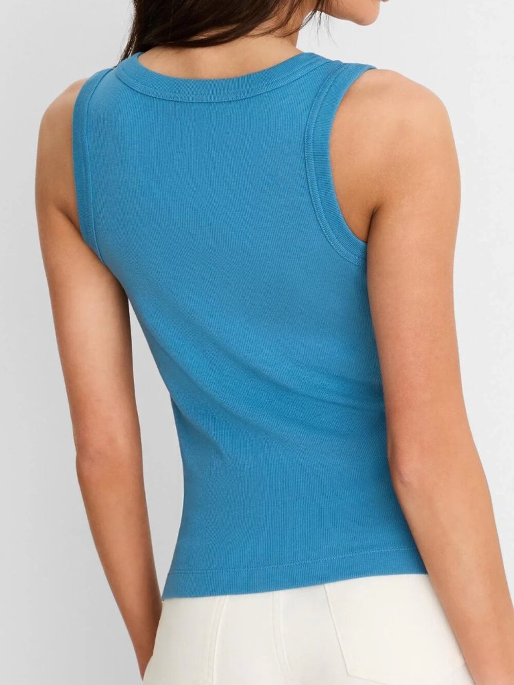 Perfect Knit Rib Scoop Tank - Picture 2 of 3